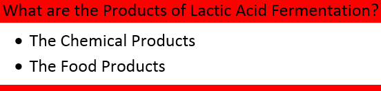 Products of Lactic Acid Fermentation - What Are The ProDucts Of Lactic AciD Fermentation