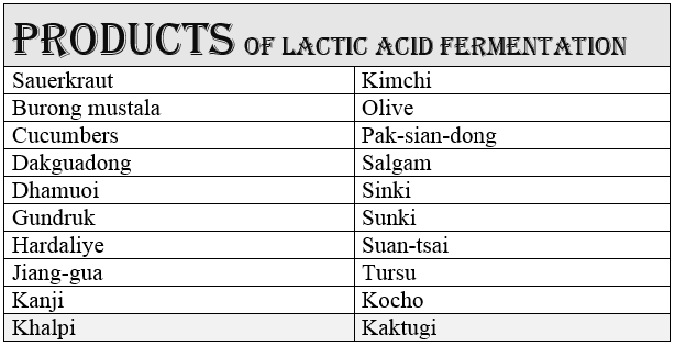 Products of Lactic Acid Fermentation - What Are The ProDucts Of Lactic AciD Fermentation3